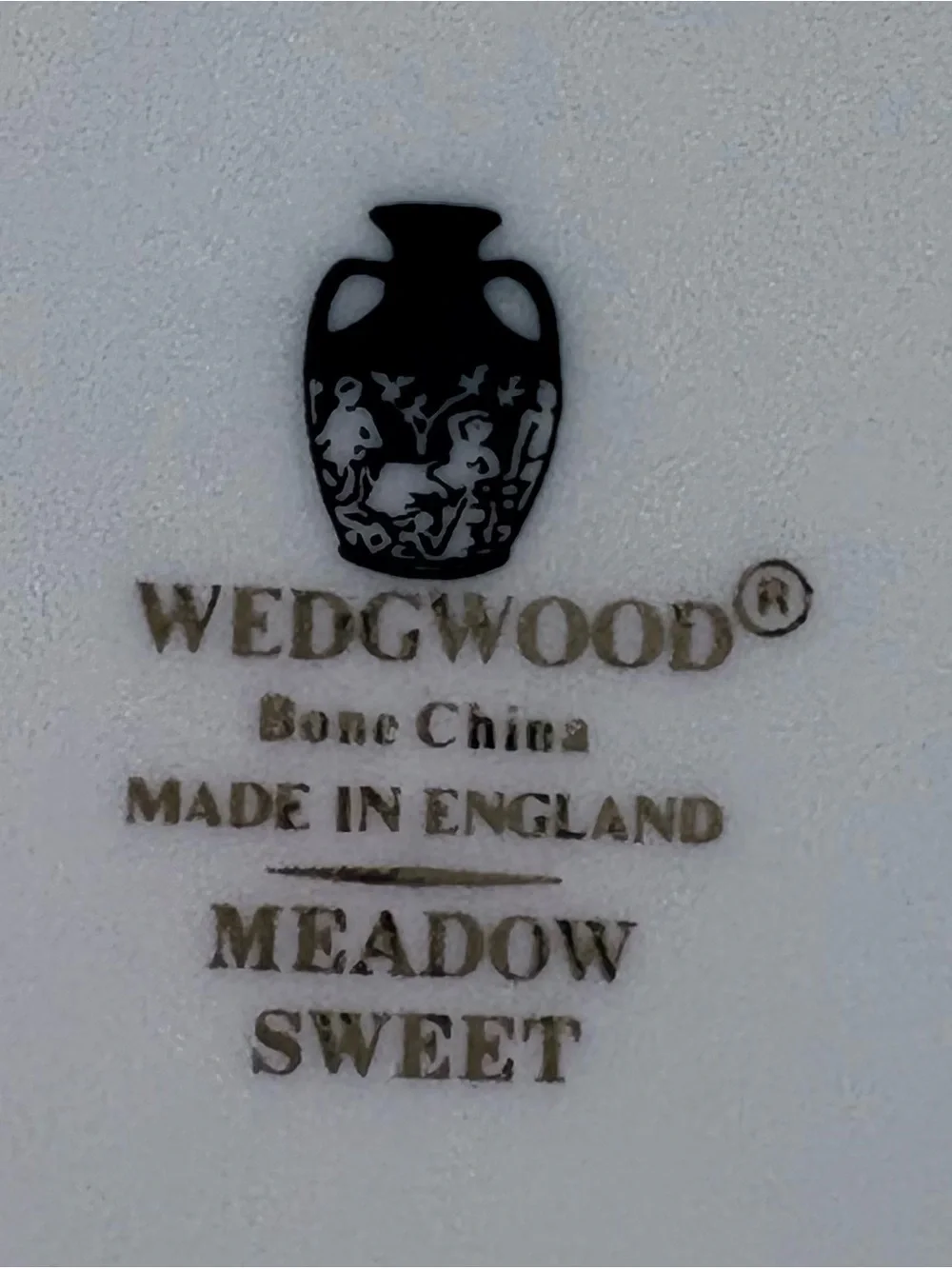 Wedgwood “Meadow Sweet” Porcelain Salad Plates (Set of 4)